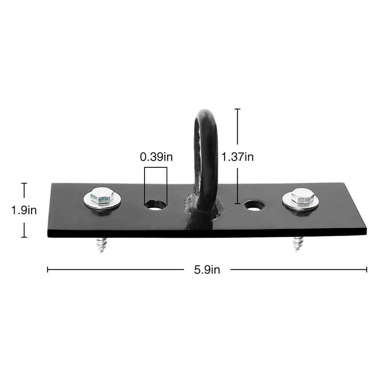 Aoneky Wood Beam Heavy Bag Hanger - Ceiling Mount Heavy Duty Punching Bag Hanger Hook - Boxing Bag Mounting Bracket - Image 2